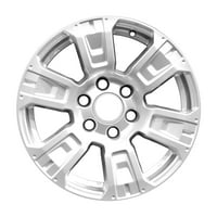 Kai obnovljen oem aluminijski aluminijski kotač, svi obojeni srebrni metalik, uklapa se - Nissan Titan Pickup