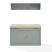 Crosley Namještaj Harper ulaza u ekipu Grey Creme - klupa i polica