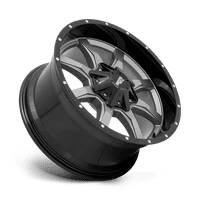 Moto metal liveni aluminijski rim MO 5x5. G-Gry BLK LP, MO97021086424N