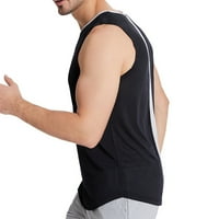 Muški rezervoar bez rukava Ljetni fitness prsluk modni fitness pokrenuti vrh