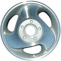 Preokret oem aluminijumski aluminijski kotač, polirani, uklapa se 1998- Dodge u potpunosti