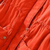 Rollbacks ženski jesen zimski topli kaput kaputić Casual Parkas prekrivač od runa džepna odjeća sa jaknom