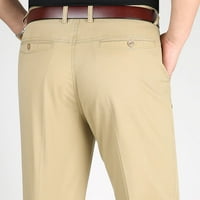 sa džepovima Casual pantalone za muškarce na otvorenom Zip up čiste boje pantalone