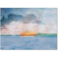 Zaštitni znak Likovna umjetnost Sunset platno umetnost Lisa Powell Braun