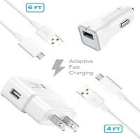 Sprint ZTE Blade Q Pro Charger Fast Micro USB 2. Komplet kablova kompanije Ixir -