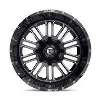 GORIVO Aluminij Rim D Hardline 20x10in sjaj crno mljeveni finiš, D 007047