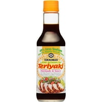 Kikkoman manje natrijum teriyaki marinada i sos, 10. fl oz