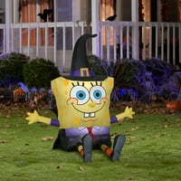ft. H Halloween Airblown gumene na gumenjacke nickelodeon spongebob kao veštica kostim