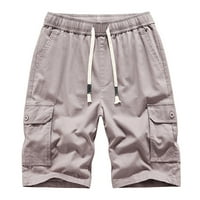 Hlače za vježbanje za muškarce Casual Multi džepovi Lagani teretni kratke hlače Baggy DrawString na otvorenom