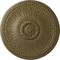 Ekena Millwork 1 8 od 3 4 P bejlirni stropni medaljon, ručno oslikana Americana Crackle