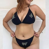Modni ženski seksi Temperament bez leđa odjeća za plažu Split bikini kupaći kostim