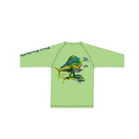 Bay Outfitters Good'm performanse grafička majica, boja: raj zeleno-mahi, veličina: s