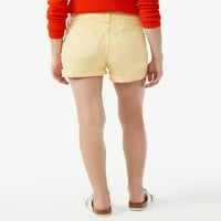 Ženske hlače sa valjanim manžetnama sa besplatnom montažom, 4 unutrašnji šav, veličine 0-22