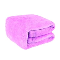 Bobe za kućne ljubimce, Flannel Fleece štenad pokrivač Čvrsta plišana topla prostirka Kozni ručnik 50