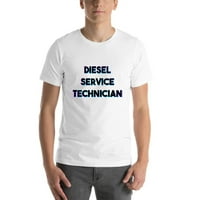 2xl Tri Color Diesel servic tehničar s kratkim rukavima pamučna majica po nedefiniranim poklonima