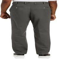 Velike i visoke osnovne potrepštine DXL muške pantalone od Kepera, sive, 48W 34L