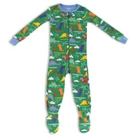 Dječije mjesto beba i mališan uske duge rukave i duge pidžame sa nogavicama, veličine 0-5T