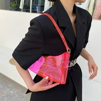 Kripyery torba za rame prozirna PVC višenamjenska torba u korejskom stilu Jelly Handbag rođendanski poklon