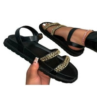 Lacyhop ljetni ženski kazneni kazneni sandali platforme Chunky Sole Strappy Cipele