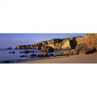 Panoramske slike Portugal Lagos Algarve Region panoramski pogled na plažu i obalu poster Print by panoramske