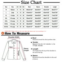 Simplmasygeni Muška Božićna jakna Casual Hoodie za muškarce Plus Size Clearance Dugi rukav Jacket zimski