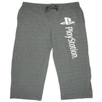 PlayStation Muns 'PS Logo i salon scenarij sa spavanjem Padžama hlače Igra Console