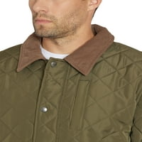Muška rakirana jakna od okruglog kože sa oliverom u orlivu x