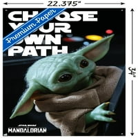 Star Wars: Mandalorijska sezona - Odaberite vlastiti zidni poster sa pushpinsom, 22.375 34
