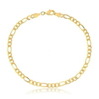 18K pozlaćeni Figaro ANKLET