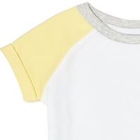 Garanimals Baby I Toddler djevojke kratki rukav Raglan majica, veličine 12months-5T
