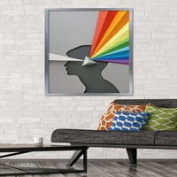 Zidni plakat prizma Rainbow papir, 22.375 34
