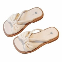 Ljetne cipele za čišćenje dječjih cipela za djecu za dijete Djevojke slatka luka neklizajuća mekana samostalna plaža rimske sandale papuče