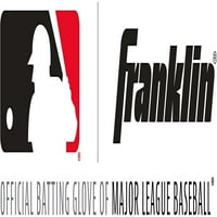 Franklin Sports Digitek Bating Boove par - Bijela bijela - Odrasli mali