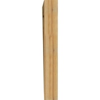 Ekena Millwork 6 W 40 D 44 H tradicionalni tradicionalni grubi rezani nosač, zapadni crveni kedar