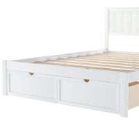 Aukfa Full Bed Frame sa ladicom za odlaganje, okvir kreveta na platformi za djecu tinejdžere i odrasle,