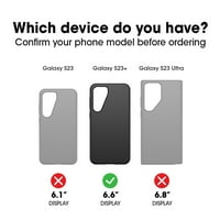 OTTERBO Eactc serije za Samsung Galaxy S23 + - Crni kristal