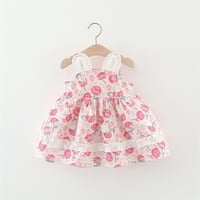 njshnmn cvijet djevojka haljina za vjenčanja deca til cvijet djevojke haljine Pink, 12-mjeseci