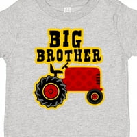 Inktastični crveni traktor Big Brother Poklon Toddler Boy Girl Majica