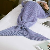 Boje sirena repne ćebene dame mekana ručno rađena torba za spavanje modna