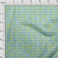 Onuone pamuk poplin baby plava tkanina Chevron geometrijska šivaća tkanina od dvorišta otisnuta DIY odjeća