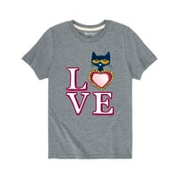 Pete mačka - Pete Love - grafička majica kratkih rukava za mlade
