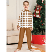 Modni Dečaci Pidžame Zimski Dugi Rukavi Dečiji Set Pamučni Dečiji Pjs Sleepwear