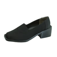 Ginny ženske široke širine Casual Slip-on cipele crne 7.5