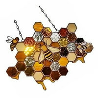 Kreativni Viseći Ukras Akrilna Oprema Za Vješanje Pčelinjih Zidova