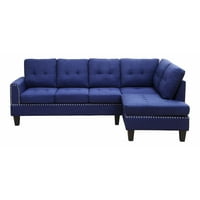Jeimur sekcijski kauč u plavoj boji