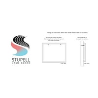 Stupell Industries Smiling konjski cvjetni prirodni leptiri Grafička umjetnost Black uokvirena umjetnost