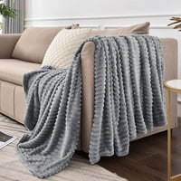 Prekrivač od runa za kauč - klima uređaj pokrivač meko i tople ukrasne deke - ugodno, nejasno, pahuljasto,