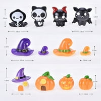 Halloween Ornament Exquisite Increase Atmosphere Smooth Surface male veličine Durable Decorative Anti-crack