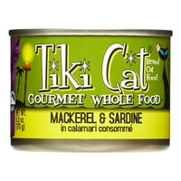 Tiki Cat Makaha Luau Skuša bez žitarica i sardina Wet Cat Food, OZ