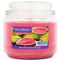 Better Homes & Gardens Jar Candle, Pink Guava Hibiscus, oz